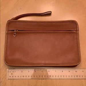 Vintage Coach Clutch Bag